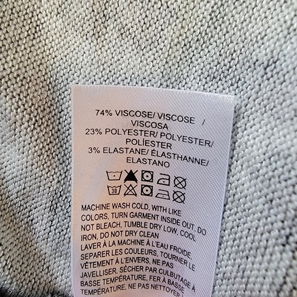 NWT Lucky Brand Cloud Jersey Hooded Cardigan Sweater - Picture 9 of 9